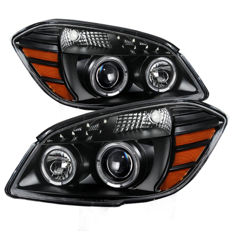 SPYDER Xtune Chevy Cobalt 05-10 Halo Projector Headlights Black PRO-JH-CCOB05-LED-BK 9027765 9027765 Photo - Primary