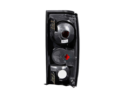 Anzo 1982-1994 Chevrolet S-10 Taillights Black 211031 Photo - Unmounted