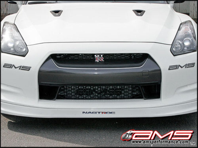 AMS Performance 2009+ Nissan GT-R R35 Replacement Alpha Front Mount Intercooler for IC Piping w/Logo ALP.07.09.0007-1 ALP.07.09.0007-1 Photo - Primary