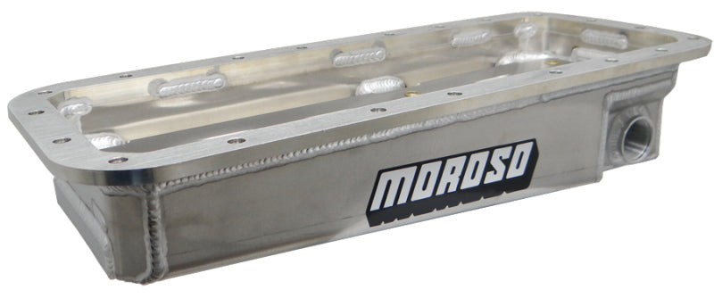 Moroso Hemi (Incl. Keith Black/JP-1 Funny Car) Wet Sump 3.5in-5.25in Aluminum Oil Pan 20045 20045 Photo - Primary