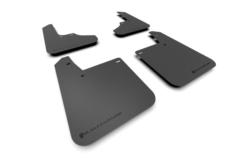 Rally Armor Basic Mud Flap Black Subaru RS,LX,GL,Sport 93-01 MF2-BAS-BLK User 1