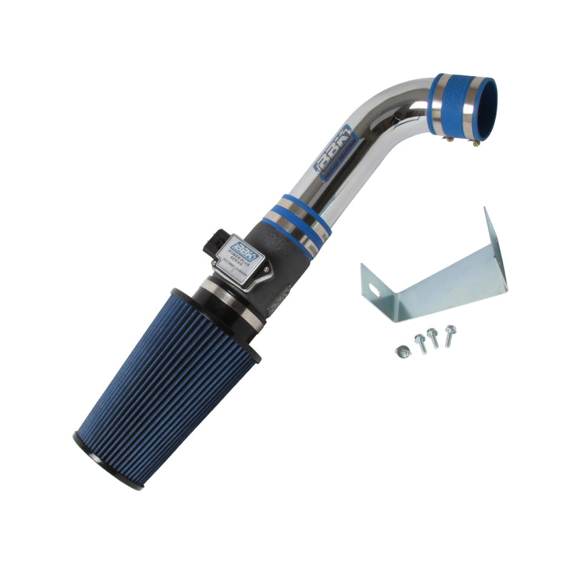 BBK Performance 86-93 Mustang 5.0L Cold-Air Intake Non-Fenderwell (Chrome) 1556 Photo - Primary
