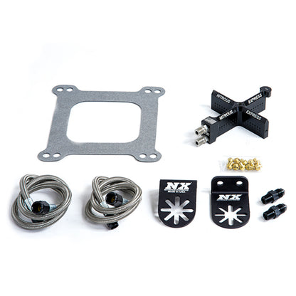 Nitrous Express Covert Crossbar Stage 6 Plate Conversion (4150 Flange) 50-300HP NX603C NX603C Photo - Primary