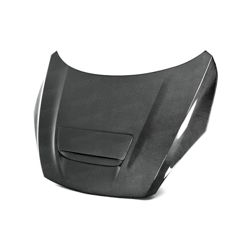 Seibon 10-12 Mazda MazdaSpeed3 OEM Style Carbon Fiber Hood HD1012MZ3-OE HD1012MZ3-OE Photo - Primary