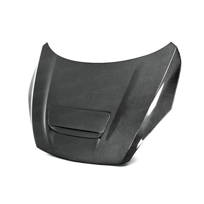 Seibon 10-12 Mazda MazdaSpeed3 OEM Style Carbon Fiber Hood HD1012MZ3-OE HD1012MZ3-OE Photo - Primary