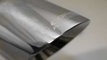 Corsa Single Universal 2.5in Inlet / 3.5in Outlet Polished PVD Pro-Series Tip Kit TK002 TK002 Photo - Mounted