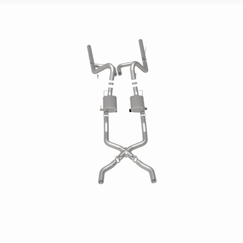 MagnaFlow Chevrolet Bel Air Street Series Crossmember-Back Performance Exhaust System 16596 360 Degree Image Set