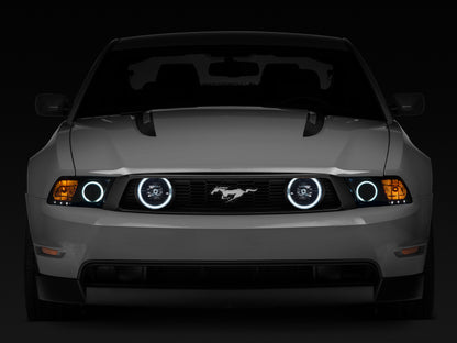 Raxiom 05-12 Ford Mustang GT LED Halo Fog Lights (Smoked) 49134 49134 Photo - Close Up