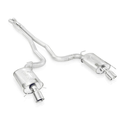 Stainless Works 2009-15 Cadillac CTS-V Wagon 3in Catback System X-Pipe Chambered Mufflers 4in Tips CTSV9WGCBHDR CTSV9WGCBHDR Photo - Primary