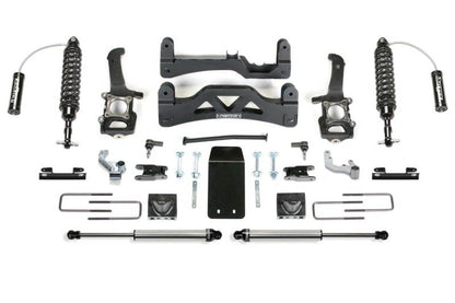 Fabtech 2014 Ford F150 4WD 6in Perf. System w/DL 2.5 Resi Coilovers & Rear DL Shocks K2202DL K2202DL Photo - Primary