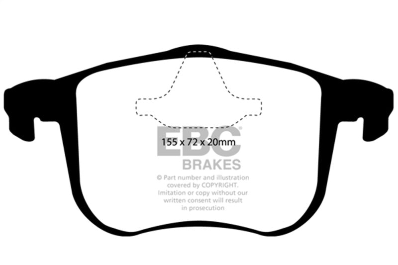 EBC Disc Brake Pad Set DP41416R Photo - Primary