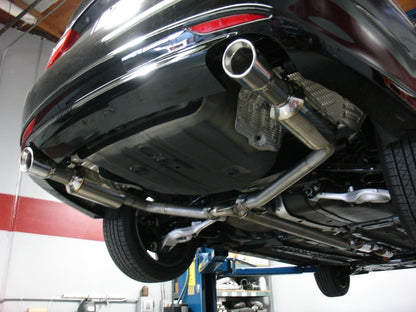 Injen Polished Cat-Back Exhaust 2011-14 Hyundai Sonata/Kia Optima 2.0L SES1330 Photo - Mounted