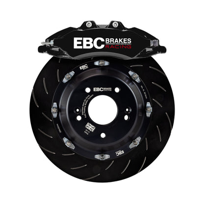 EBC Racing 07-13 BMW M3 (E90/E92/E82) Black Apollo-6 Calipers 380mm Rotors Front Big Brake Kit BBK050BLK-1 BBK050BLK-1 User 1