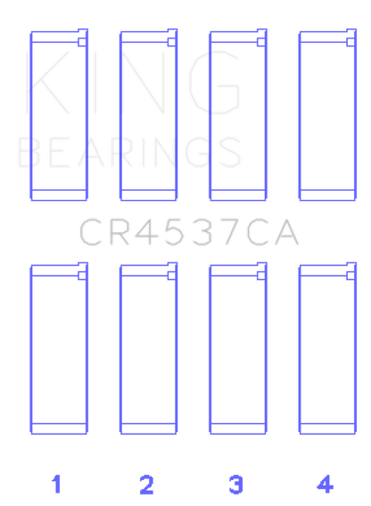 King Engine Bearings King Mini Cooper S/Cooper S Conv/Works W10B16A (Size STD) Rod Bearing Set CR4537CA CR4537CA Photo - Primary