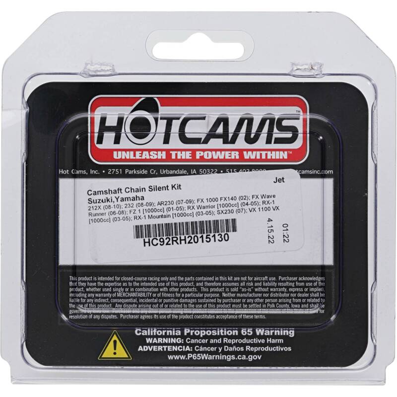 Hot Cams 08-10 212X/08-09 232 Camshaft Chain Silent Kit HC92RH2015130 HC92RH2015130 Photo - Primary