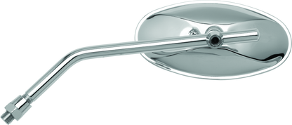 BikeMaster Adjustable Oval Mirror 10mm - Each -Chrome 600804 600804 Photo - Primary