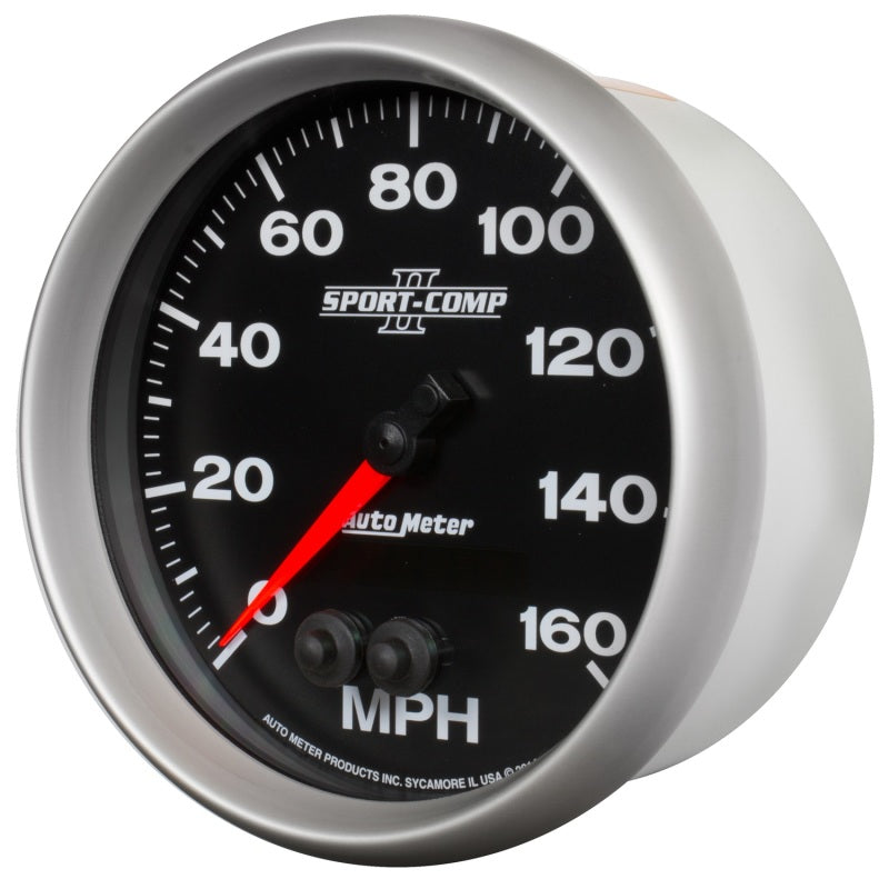 Autometer Sport-Comp II 5in 0-140MPH In-Dash Electronic GPS Programmable Speedometer 3681 3681 User 2