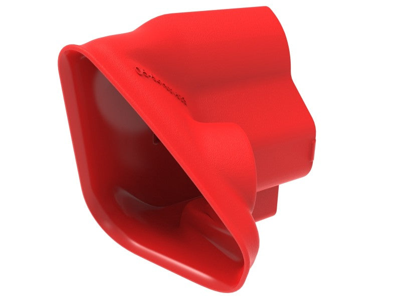 aFe Power 15-20 Ford Mustang 2.3l L4/3.7l V6/5.0l V8 Dynamic Air Scoop - Red 54-13015SR 54-13015SR Photo - Unmounted
