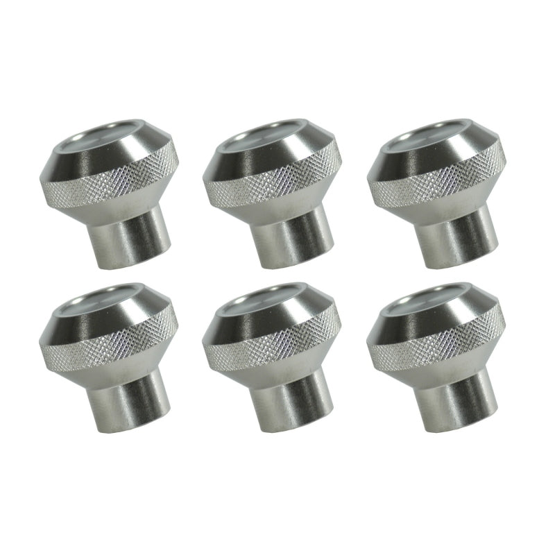 Rugged Ridge Dash Knob Kit,Billet Stainless Steel;76-86 Jeep CJ 11126.01 Photo - Primary