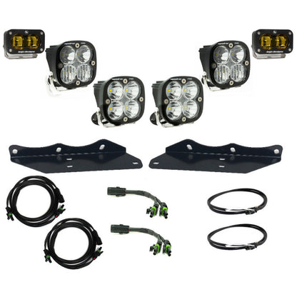 Baja Designs 17-20 Ford F-150 Raptor S2 SAE Pro Fog Pocket Kit - Amber 448177 448177 User 1