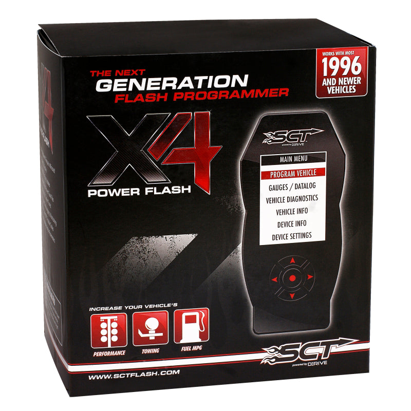 SCT Performance SCT Ford Cars & Trucks (Gas & Diesel) X4 Power Flash Programmer EO Certified 7015PEO 7015PEO Photo - in package