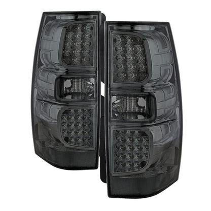 SPYDER Xtune Chevy Suburban/GMC Yukon/Yukon Denali 07-14 LED Tail Lights Smoked ALT-JH-CSUB07-LED-G2-SM 9033933 9033933 Photo - Primary