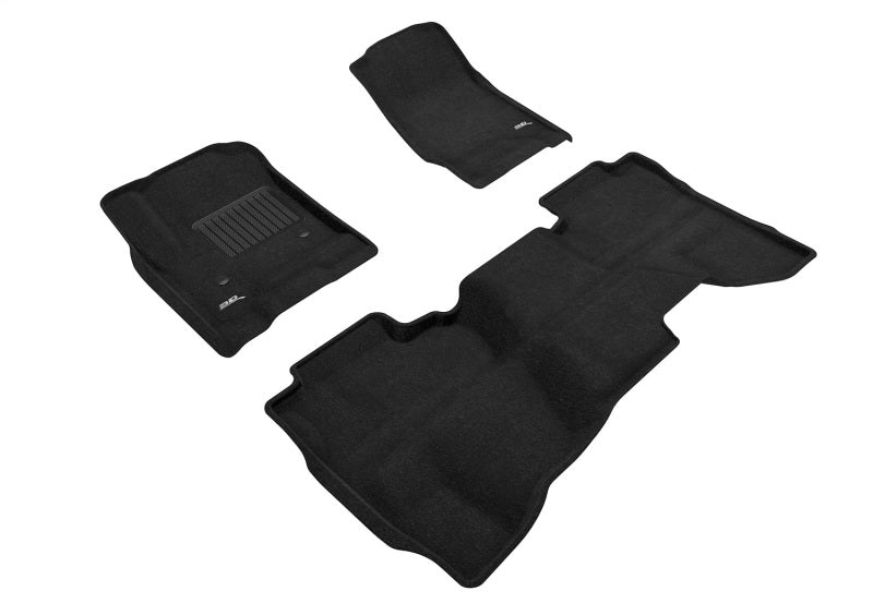 3D MAXpider 14-18 Chevrolet Silverado 1500 Double Cab Elegant Black R1 R2 L1CH03904709 L1CH03904709 Photo - Primary