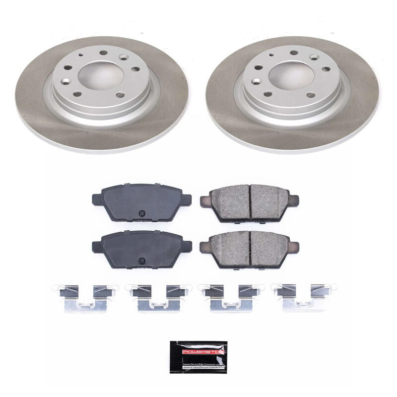 PowerStop Power Stop 06-11 Mercury Milan Rear Semi-Coated Rotor Kit SC2450 SC2450 Photo - Primary
