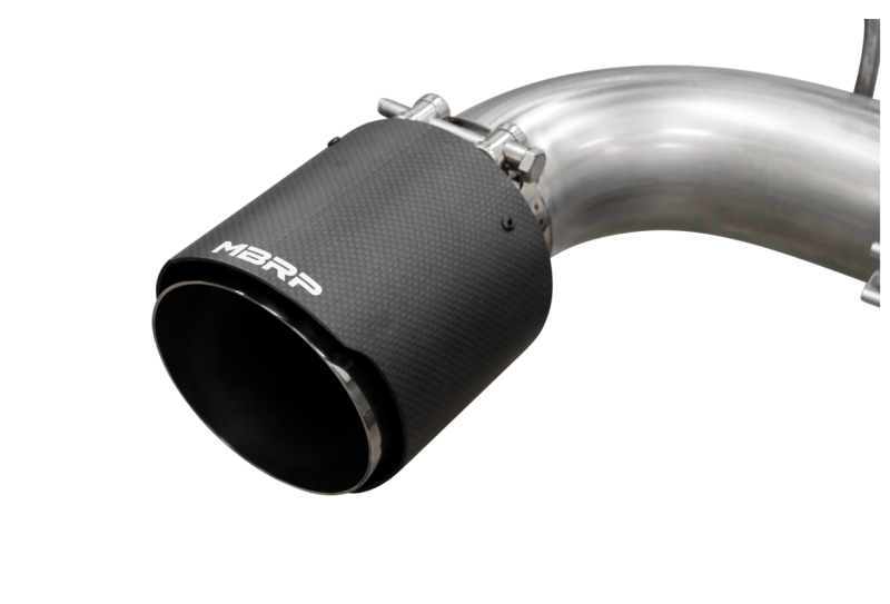 MBRP 2020+ Toyota Supra 3.0L 3in Catback Dual Rear Carbon Fiber Tips - T304 S43003CF S43003CF User 1
