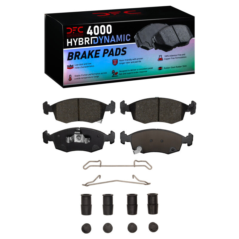 DFC DFC 4000 HybriDynamic Brake Pads Brakes, Rotors & Pads Brake Pads - OE main image