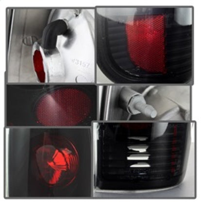 Spyder Ford F150 Styleside 97-03/F250/350/450/550 Euro Style Tail Lights Blk Smke ALT-YD-FF15097-BSM 5078162 5078162 Photo - Unmounted