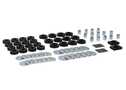 Whiteline 1955-1957 Chevrolet Bel Air Body Mount Bushing Set W93563 W93563 Photo - Primary