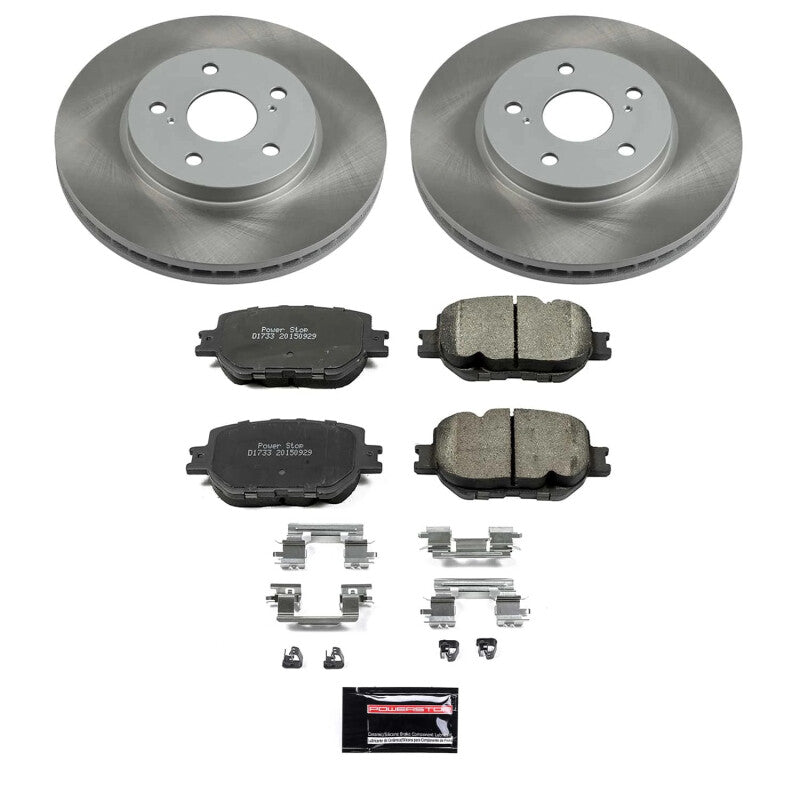 PowerStop Power Stop 14-15 Lexus IS250 Front Semi-Coated Rotor Kit SC6990 SC6990 Photo - Primary