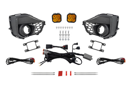Diode Dynamics 2031 Ford Mustang GT SS3 Add-On Fog Lamp Kit Yellow Max DD7975 DD7975 Photo - Primary