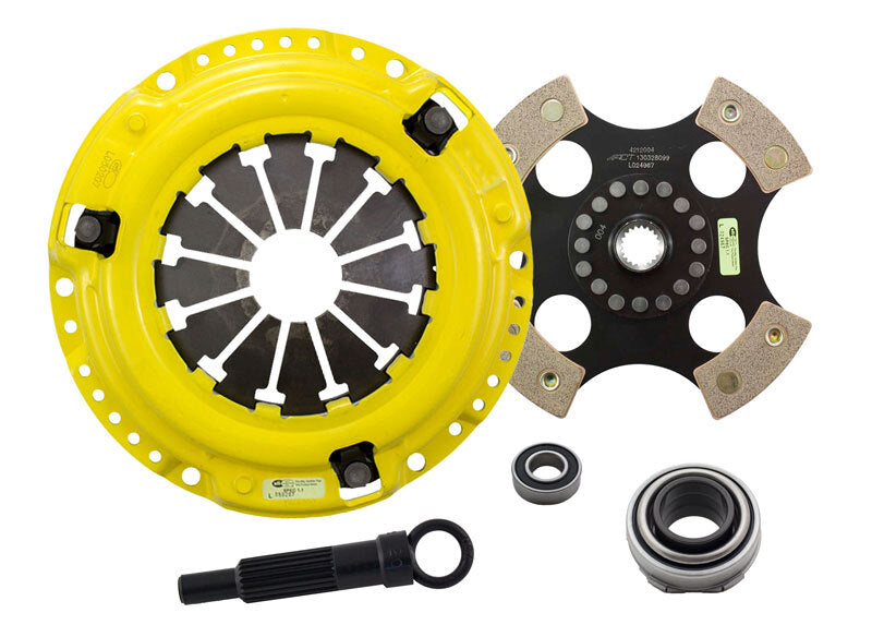 ACT XX Clutch Kit 4 Puck Solid Honda Civic SI L4 89-89 HC4-XXR4 Photo - Primary