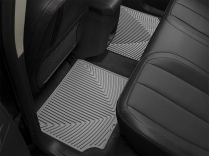 WeatherTech 2021+ Ford F-150 SuperCrew/Raptor Rear Rubber Mats - Grey W586GR W586GR Photo - Primary