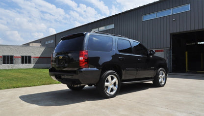 Corsa Performance 09-11 Chevrolet Tahoe 5.3L V8 Black Sport Cat-Back Exhaust 14912BLK Photo - Mounted