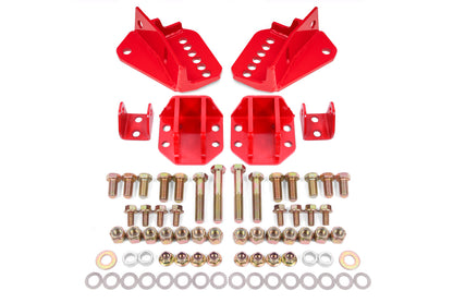 BMR Suspension BMR 64-72 GM A-Body Coilover Conversion Kit Rear Adjust Shock Mt w/o CAB - Red CCK402R CCK402R Photo - Primary