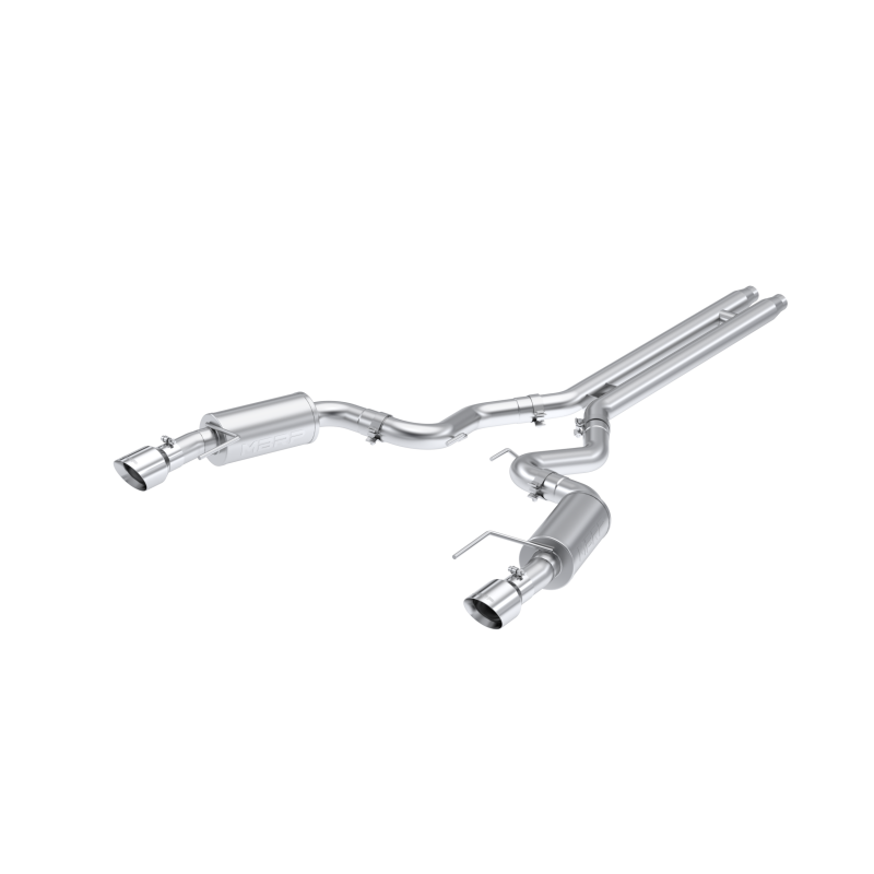 MBRP 2024 Ford Mustang GT S650, 5.0  Aluminized Steel 3in Cat-Back Dual Split Rear (Street) S7251AL S7251AL User 1