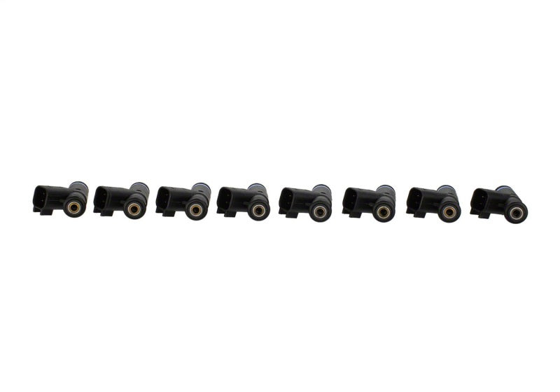 Ford Hi-Flow Fuel Injectors 80lbs/hr (8pk) FRDM9593-LU80 M-9593-LU80 Photo - Primary