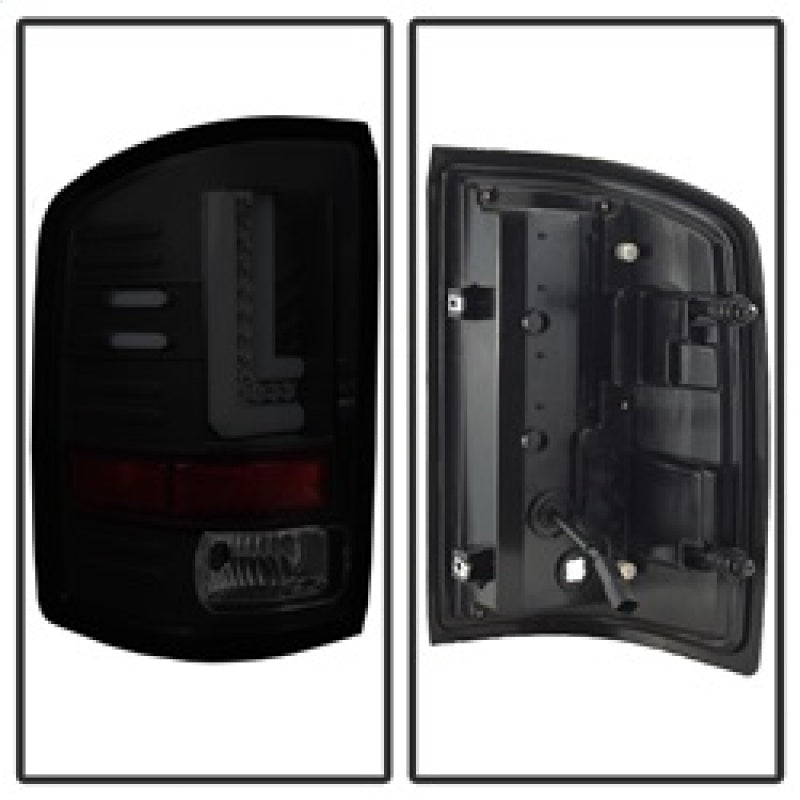 Spyder GMC Sierra 2016-2017 Light Bar LED Tail Lights - Black Smoke ALT-YD-GS16-LED-BSM 5083784 5083784 Photo - Unmounted