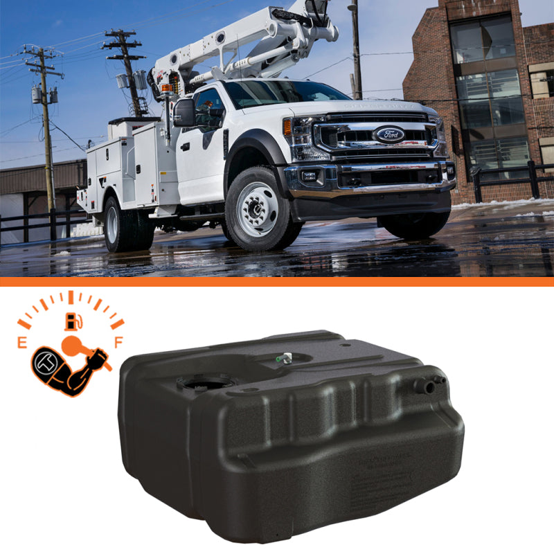 Titan Fuel Tanks 17-19 Ford F-350 40 Gal Extra HD Cross-Linked PE After-Axle Aux Tank Reg/Ext Cab 4020217 4020217 User 1