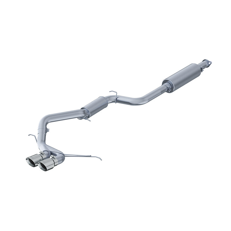 MBRP 13-17 Ford Focus ST 2.0L 3in Cat Back Dual Center MBRS4200AL S4200AL Photo - Primary