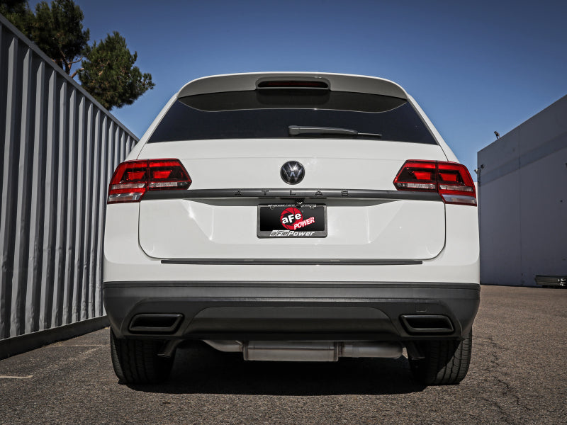 aFe 18-23 Volkswagen Atlas L4 2.0L/V6 3.6L MACH Force-Xp 3in to 2-1/2in SS Hi-Tuck Cat-Back Exhaust 49-36452 49-36452 Photo - Mounted