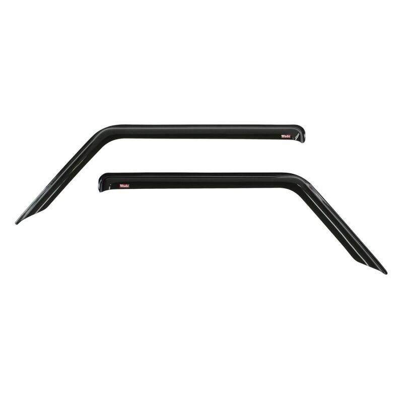 Westin 2018-2019 Jeep Wrangler JL Wade Slim Wind Deflector 2pc - Smoke 72-51468 72-51468 Photo - Primary