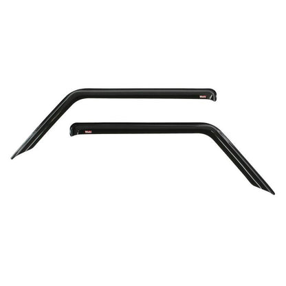 Westin 2018-2019 Jeep Wrangler JL Wade Slim Wind Deflector 2pc - Smoke 72-51468 72-51468 Photo - Primary