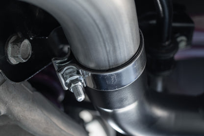 MBRP 18-  Mustang 5.0L 3in Ca t Back Exhaust Quad Dual MBRS7207AL S7207AL Photo - Close Up