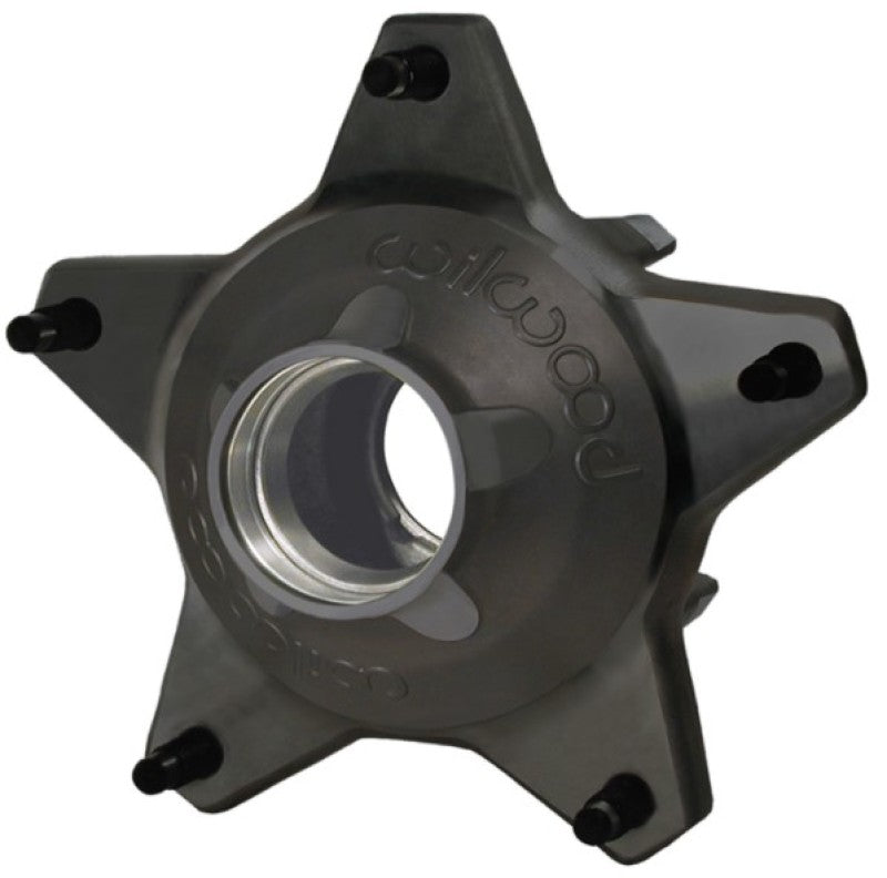 Wilwood Hub-Starlite 55 Front w/Snap-Cap Std. Offset 5/8 C Studs-Black 270-6735BC 270-6735BC User 1