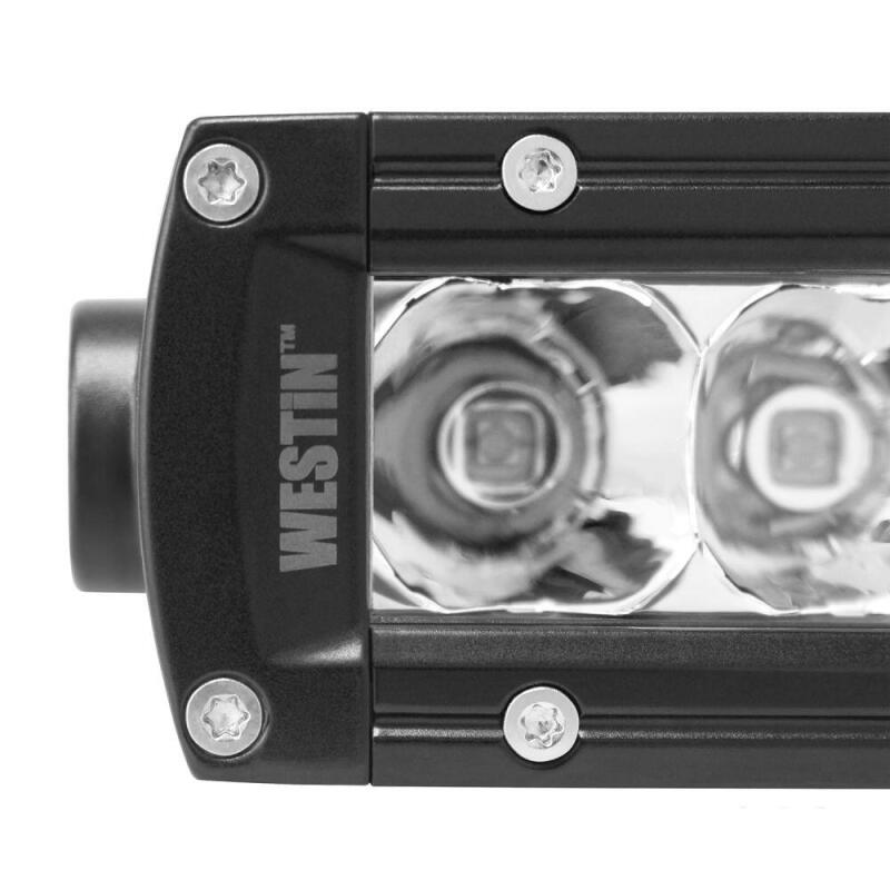 Westin Xtreme LED Light Bar Low Profile Single Row 40 inch Flex w/5W Cree - Black 09-12270-40S 09-12270-40S Photo - Unmounted