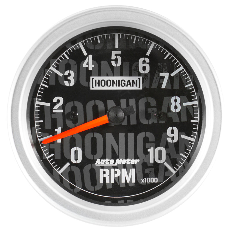Autometer Tach 3 3/8" 10k Rpm In-Dash Hoonigan 4497-09000 Photo - Primary